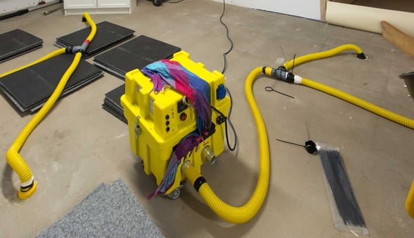 Drying-a-concrete-floor-drilling-and-blowing-hot-air-under-the-floor-1024x589