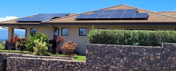 New-Maui-home-with-solar-water-heating-system-and-stone-retaining-wall-1