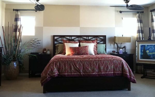 painted-checkerboard-pattern-on-bedroom-wall-edited-1