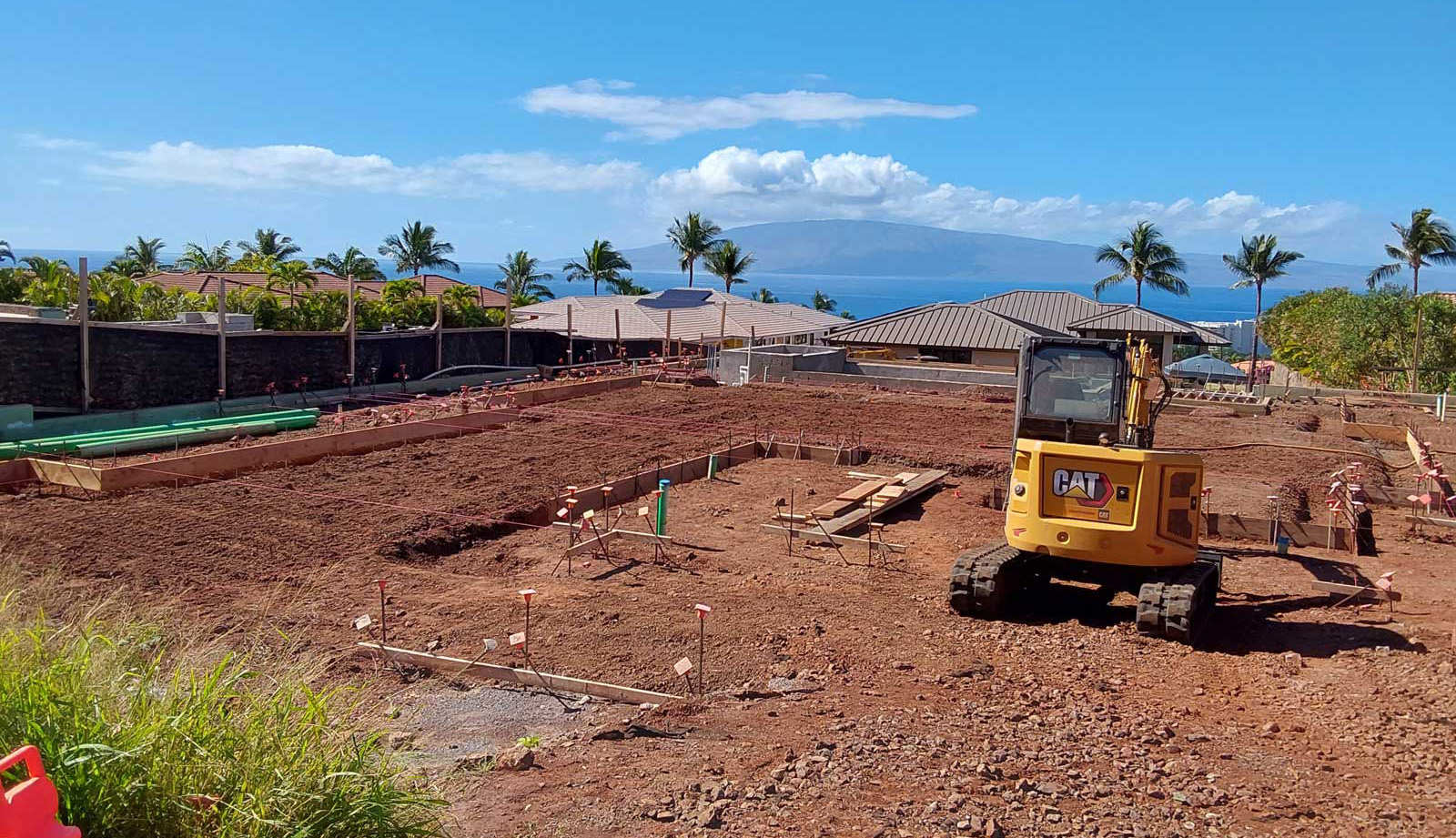 Grading in Lahaina